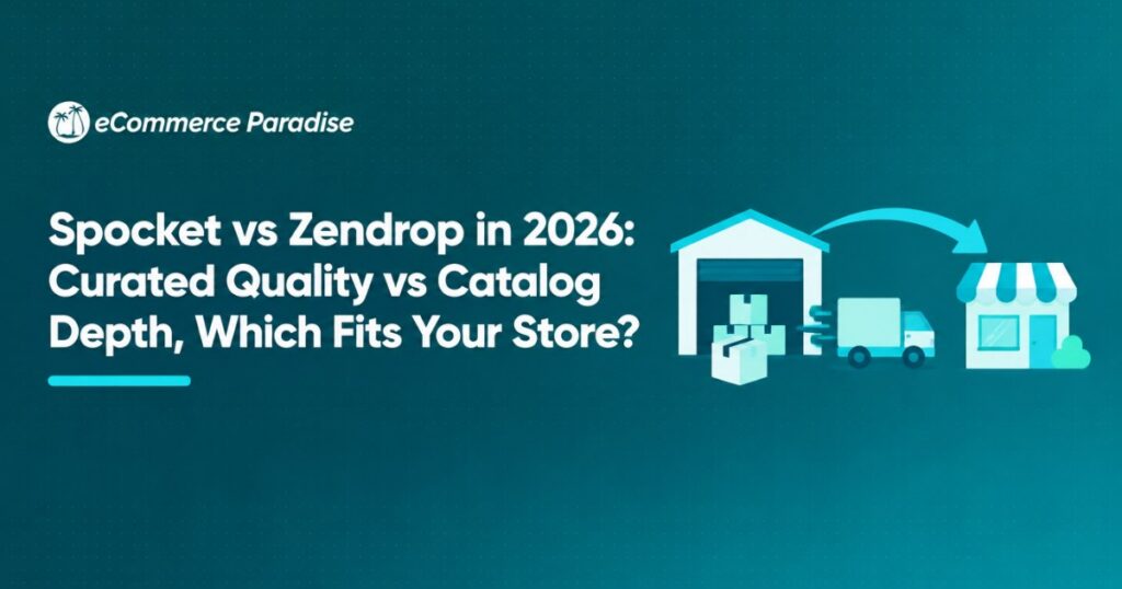 Spocket vs Zendrop in 2026: Curated Quality vs Catalog Depth, Which Fits Your Store?