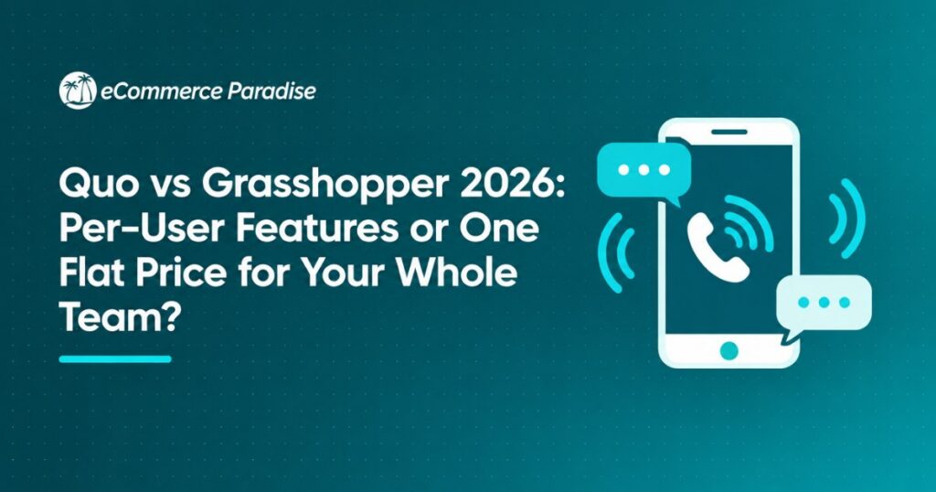 Quo vs Grasshopper 2026: Per-User Features or One Flat Price for Your Whole Team?