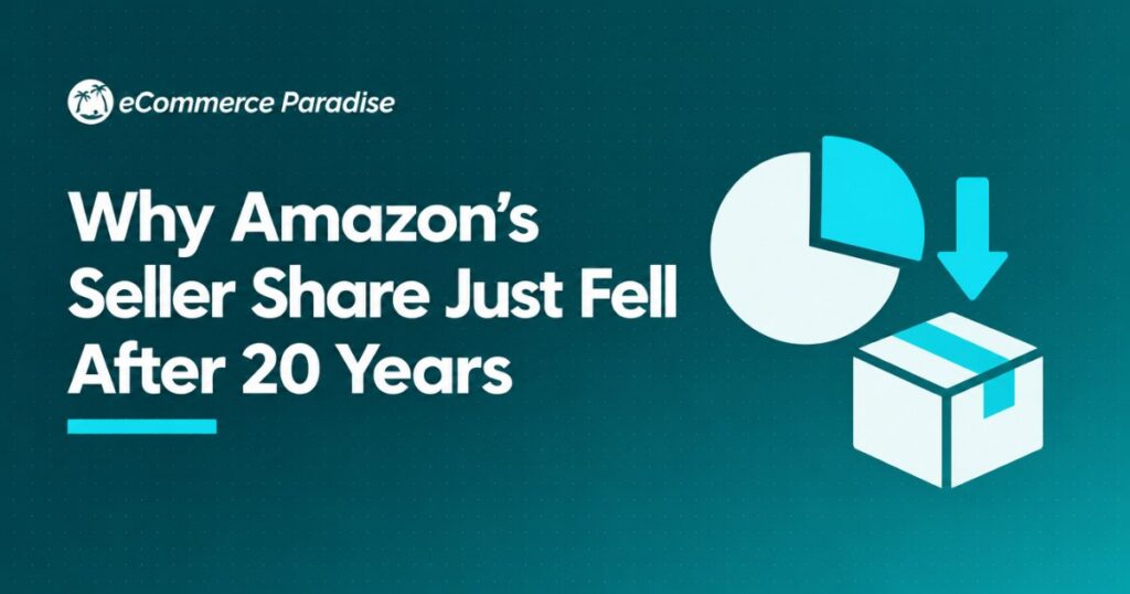 Why Amazon’s Seller Share Just Fell After 20 Years