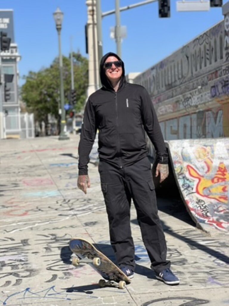 Skateboarding has always been part of my life.